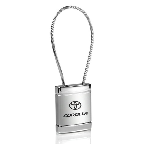 Toyota Corolla Chrome Cable Key Chain Toyota Corolla Chrome Cable Key Chain